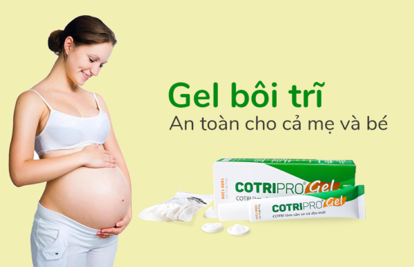 Cotripro Gel – Bộ đôi từ thảo dược giúp co nhỏ búi trĩ, giảm đau rát trĩ cho mẹ bầu 1